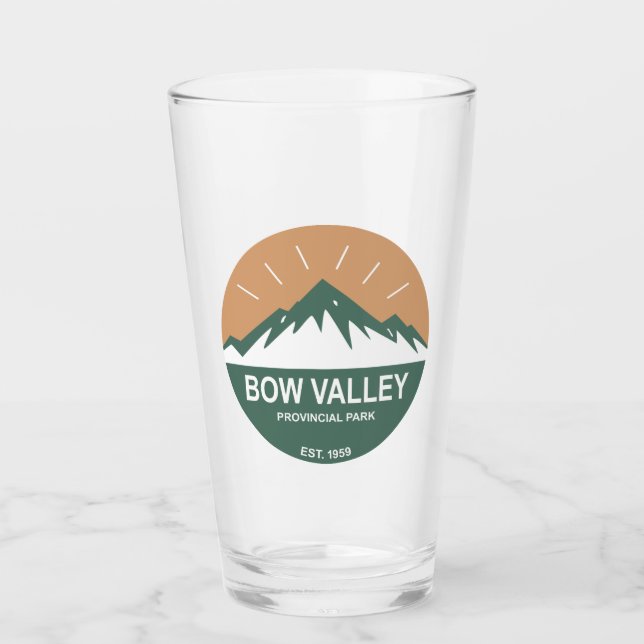 Bow Valley Provincial Park Glass (Front)