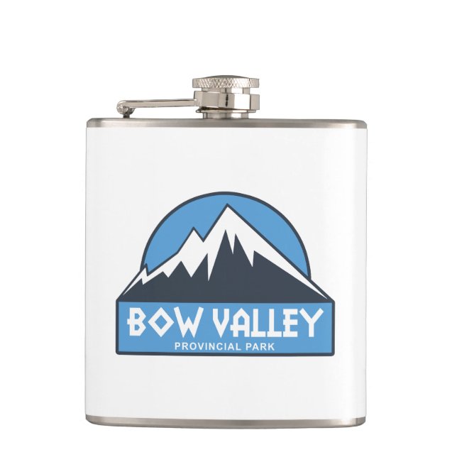 Bow Valley Provincial Park Hip Flask (Front)