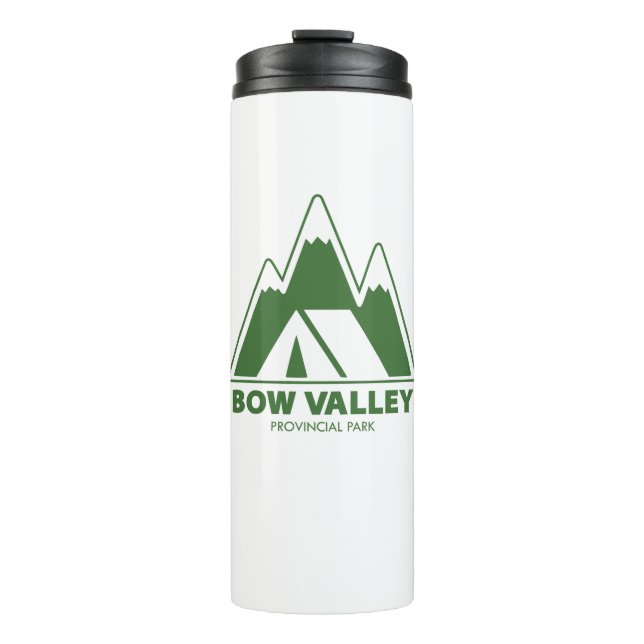 Bow Valley Provincial Park Mountains Camping Thermal Tumbler (Front)
