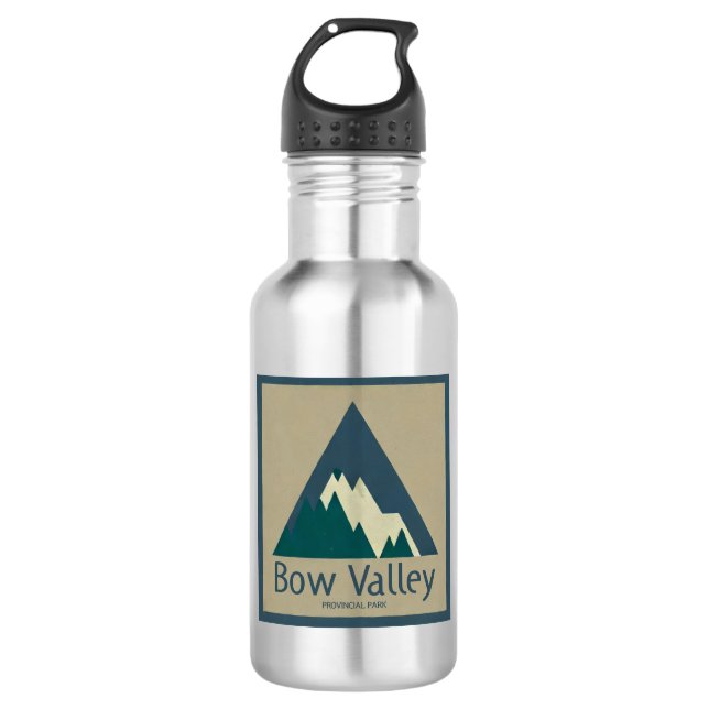 Bow Valley Provincial Park Rustic 532 Ml Water Bottle (Front)