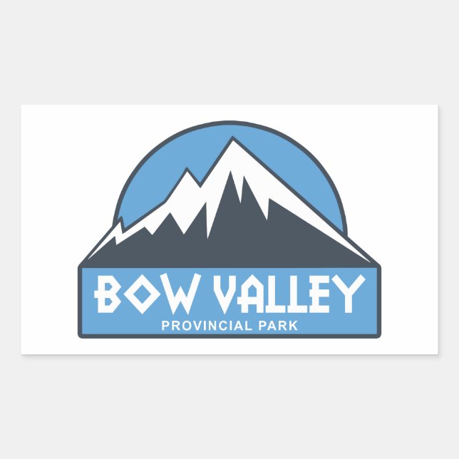 Bow Valley Provincial Park Sticker (Front)