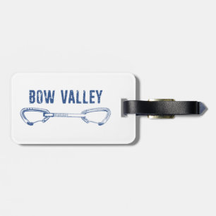 Bow Valley Rock Climbing Quickdraw Luggage Tag
