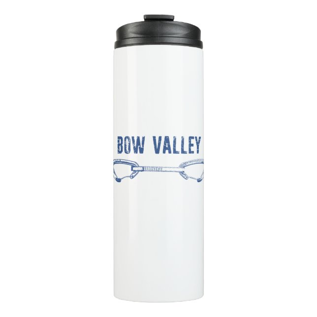 Bow Valley Rock Climbing Quickdraw Thermal Tumbler (Front)