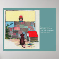 Bow-wow-wow! Whose dog art thou? Nursery Rhyme