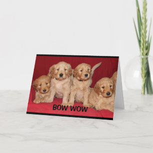 Bow Wow Wow You're An Awesome Mom Mother's Day Card