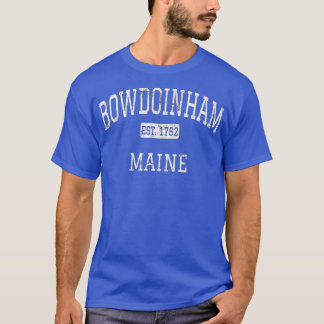 Bowdoinham Maine ME Vintage  T-Shirt