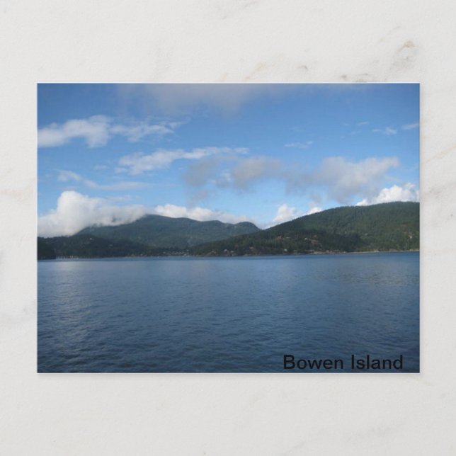 Bowen Island Canada Postcard (Front)