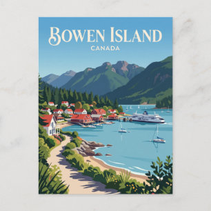 Bowen Island Canada Postcard