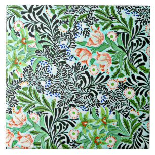Bower, vintage William Morris pattern, Tile