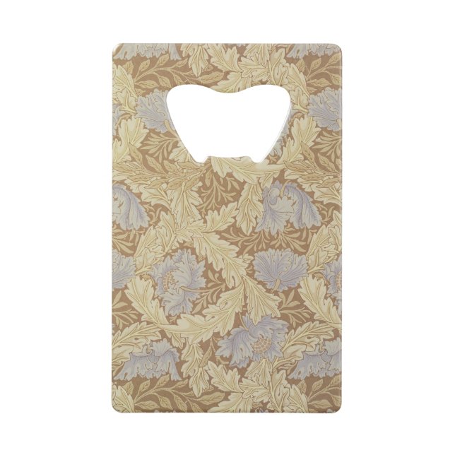 'Bower' wallpaper design Wallet Bottle Opener (Front)