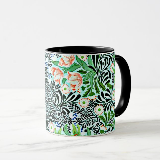 Bower, William Morris pattern, Mug (Front Right)