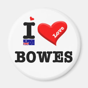 BOWES - I Love Magnet
