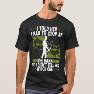 Bowfisher Bowhunter Airboat Archer Bowfishing Fish T-Shirt