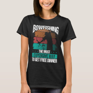Bowfishing Archer Bowhunter Bowfisher Fisherman Bo T-Shirt