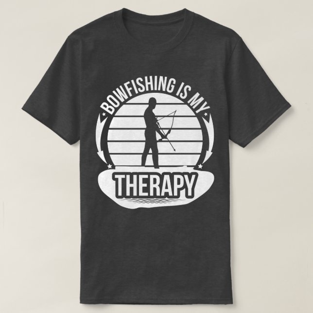Bowfishing Bow Lights Arrows Crossbow Bowfisher 76 T-Shirt (Design Front)