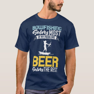 Bowfishing Bow Lights Arrows Crossbow Bowfisher T-Shirt
