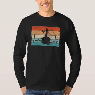 Bowfishing Heartbeat Fish Bow Hunting 1 T-Shirt