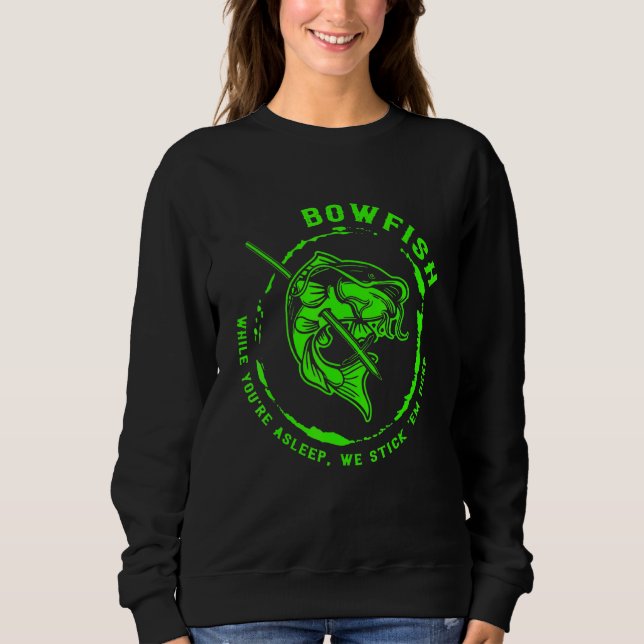 Bowfishing Hunting  Tee (Front)