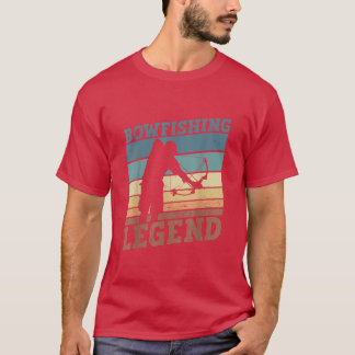 Bowfishing Legend  Bowfishing Fishing Fisherman  T-Shirt