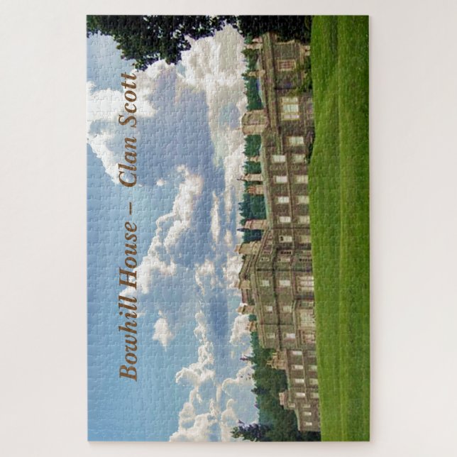 Bowhill House Scottish Borders –  Clan Scott Jigsaw Puzzle (Vertical)