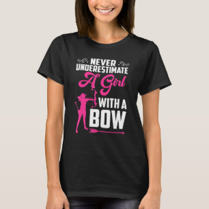 Bowhunter Shooting Fans  Archery For Girls Women T-Shirt