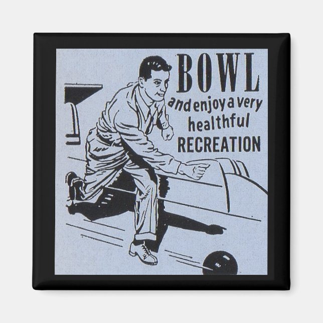 Bowl and Enjoy... Magnet (Front)