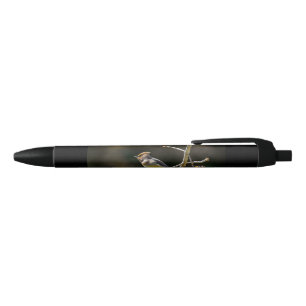 bowl black ink pen