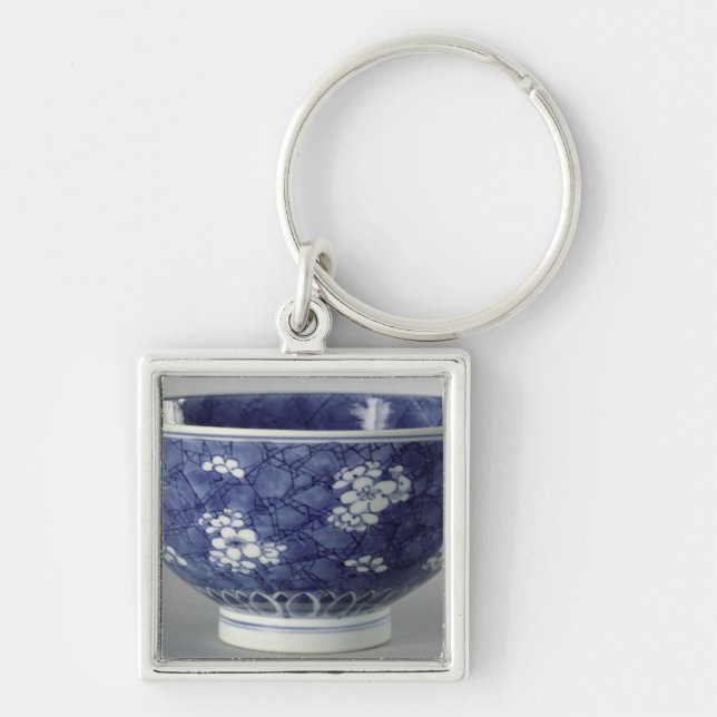 Bowl decorated with cherry blossom keychain (Front)