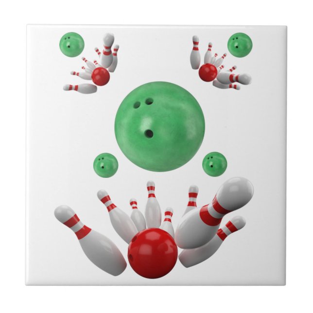 Bowl en céramique en carreaux (Devant)