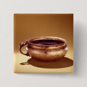 Bowl, from Keshcarrigan, County Leitrim 2 Inch Square Button