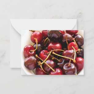 bowl of Cherries Advice Card