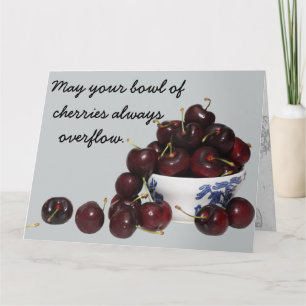 Bowl of Cherries Card