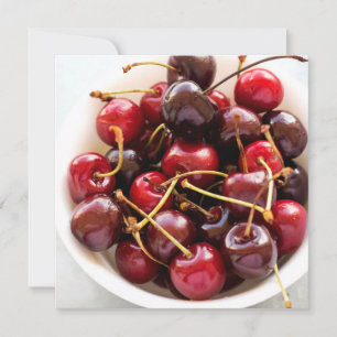 bowl of Cherries Card