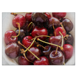 bowl of Cherries Cutting Board