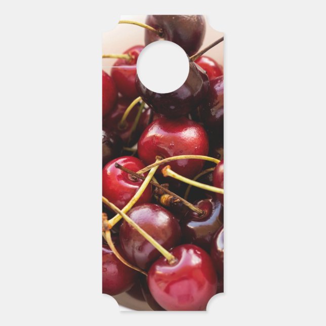 bowl of Cherries Door Hanger (Front)