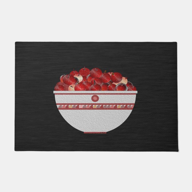 Bowl of Cherries Doormat (Front)