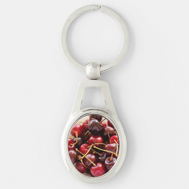 bowl of Cherries Keychain (Front)