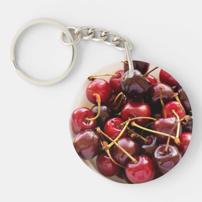 bowl of Cherries Keychain (Front)