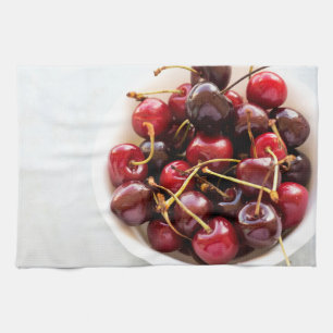 bowl of Cherries Kitchen Towel