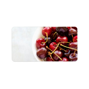 bowl of Cherries Label