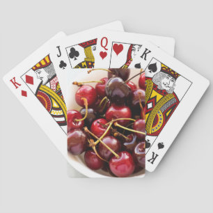 bowl of Cherries Playing Cards