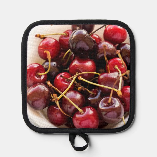 bowl of Cherries Pot Holder (Front)