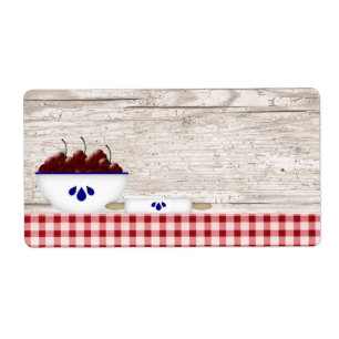 Bowl Of Cherries Product Label