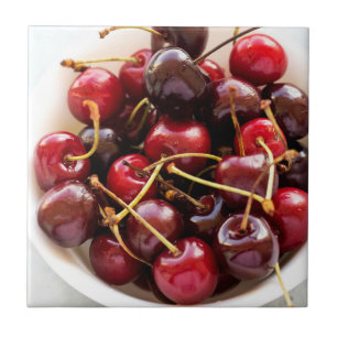 bowl of Cherries Tile