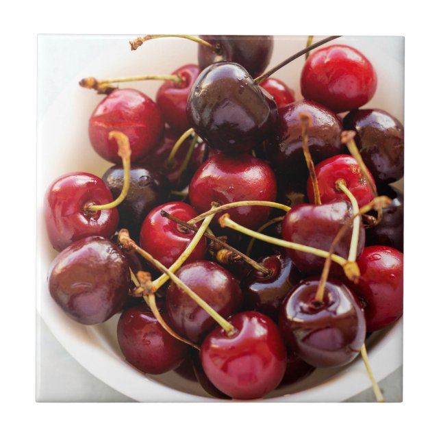 bowl of Cherries Tile (Front)