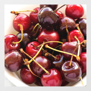 bowl of Cherries Window Cling