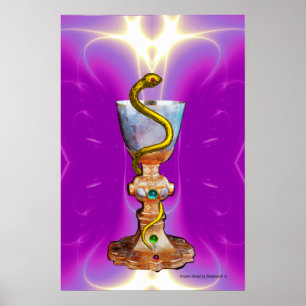 BOWL OF HYGEIA - Medicine, Pharmacy Poster