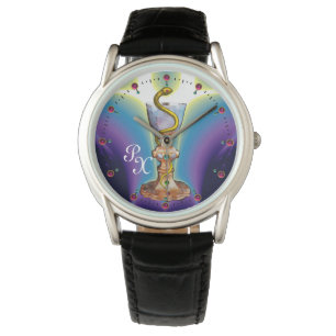 BOWL OF HYGEIA MONOGRAM Medicine, Pharmacy Watch