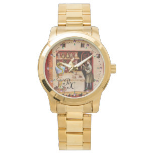 BOWL OF HYGEIA MONOGRAM Medicine, Pharmacy Watch