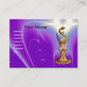 BOWL OF HYGEIA , PHARMACY BUSINESS CARD